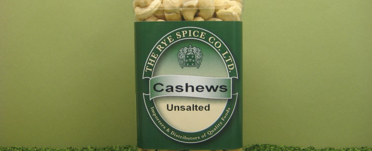 Cashews Unsalted Whole