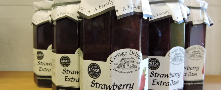 Cottage Delight Strawberry Extra Jam